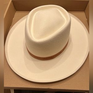 Lack of Color Val Diamond Hat in White, Sz XXL